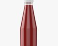 Barbecue Sauce In Glass Bottle 09 3Dモデル