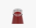 Barbecue Sauce In Glass Bottle 09 3d model