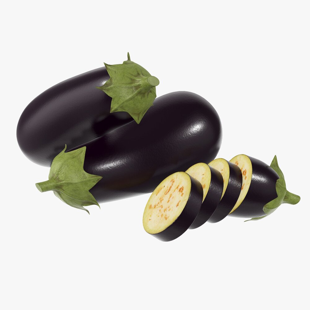 Eggplant Modèle 3D