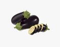Eggplant 3D 모델 