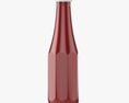 Barbecue Sauce In Glass Bottle 12 3d model