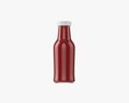 Barbecue Sauce In Glass Bottle 13 3D 모델 