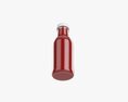Barbecue Sauce In Glass Bottle 13 3D 모델 