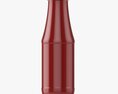 Barbecue Sauce In Glass Bottle 15 3d model