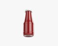 Barbecue Sauce In Glass Bottle 16 3d model