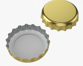 Beer Cap 02 3Dモデル