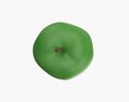Bitten Apple Green 3D модель