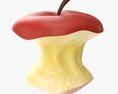Bitten Apple Red 3Dモデル