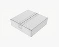 Box Sealed With Tape Mockup 05 3D模型