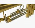 Brass Bell Trumpet Modelo 3d