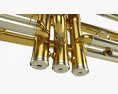 Brass Bell Trumpet 3d model