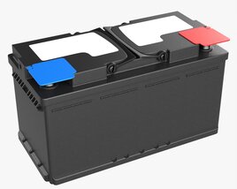 Car Battery 03 3D-Modell