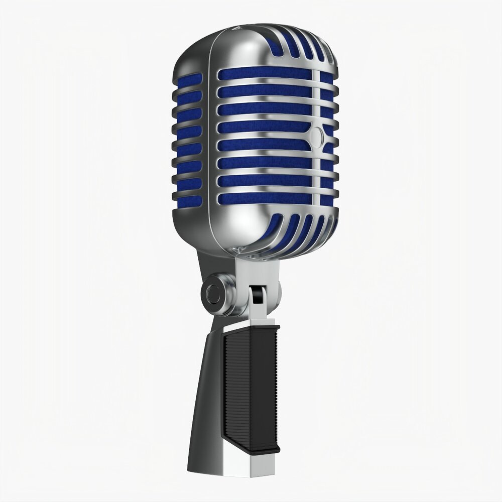 Cardioid Microphone 01 Modèle 3D