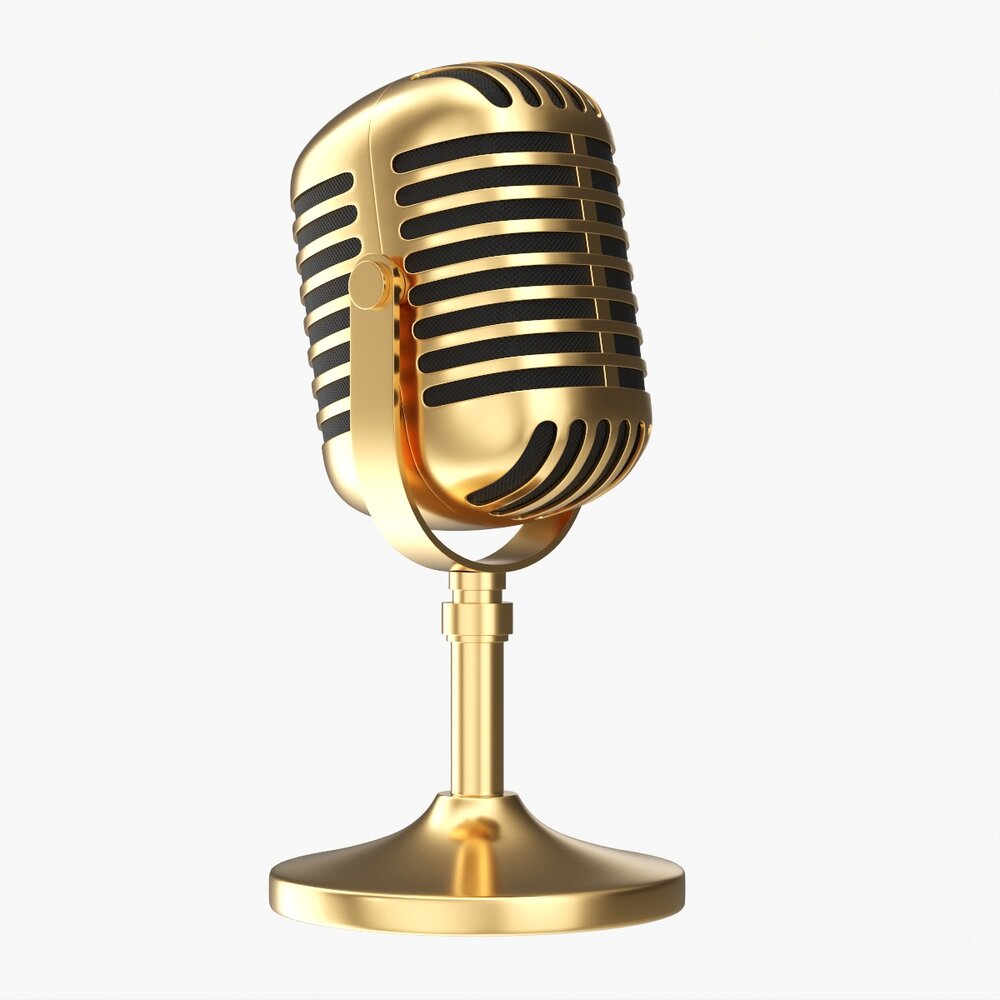 Cardioid Microphone 02 3D модель