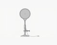Cardioid Microphone With Stand Usb 3D模型