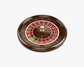 Casino Roulette Wheel 01 3d model