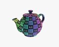 Ceramic Teapot 01 3Dモデル