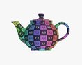 Ceramic Teapot 01 3d model