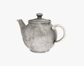 Ceramic Teapot 02 3d model