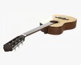 Classic Acoustic Guitar 01 3D модель