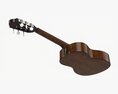 Classic Acoustic Guitar 01 Modelo 3d
