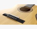 Classic Acoustic Guitar 01 3d model