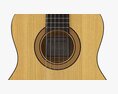Classic Acoustic Guitar 01 3d model