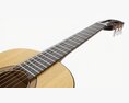 Classic Acoustic Guitar 01 Modèle 3d