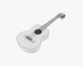 Classic Acoustic Guitar 01 Modelo 3D