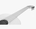 Classic Acoustic Guitar 01 Modello 3D