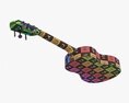 Classic Acoustic Guitar 01 Modelo 3D