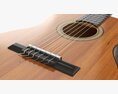 Classic Acoustic Guitar 02 3D 모델 