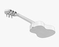 Classic Acoustic Guitar 02 3D 모델 