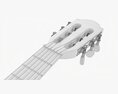 Classic Acoustic Guitar 02 Modelo 3d