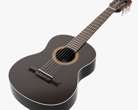 Classic Acoustic Guitar 03 3D model