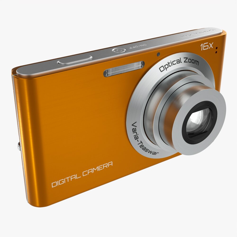 Compact Digital Camera 01 3D 모델 
