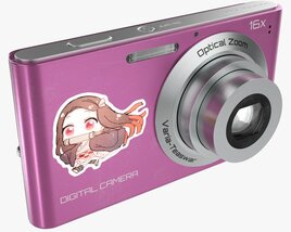 Compact Digital Camera 02 3Dモデル