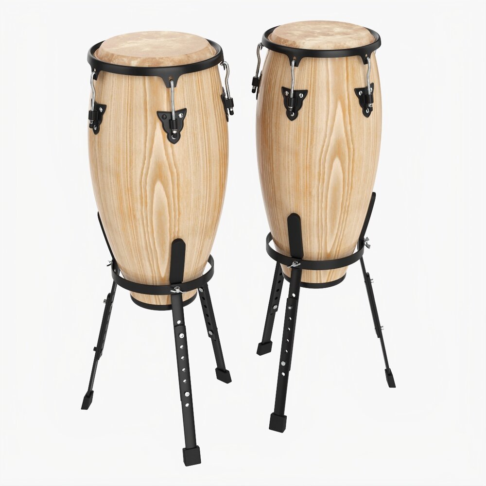 Conga Set 10 And 11 Inches Modelo 3d