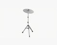 Cymbal On Stand 3d model