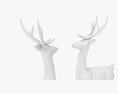 Decorative Christmas Reindeer 3D 모델 