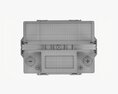 Delphi Maxstart Agm Car Battery 3D 모델 