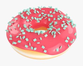 Donut 01 Modèle 3D