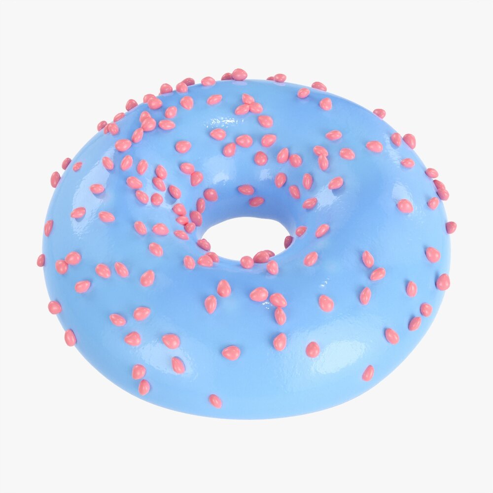 Donut 02 3D 모델 
