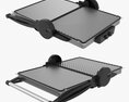 Electric Tabletop Grill Open 3D模型