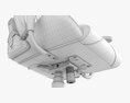 Ergonomic Gaming Armchair 3D-Modell