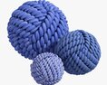 Fabric Balls Decoration 3Dモデル