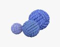 Fabric Balls Decoration Modelo 3D
