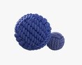 Fabric Balls Decoration 3D модель
