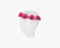 Female Flower Wreath 3D модель