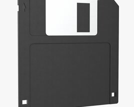 Floppy Disk 01 Modèle 3D